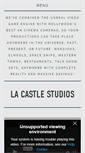 Mobile Screenshot of lacastlestudios.com